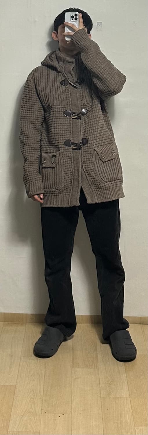 바크 니트 더플코트 상품이미지6