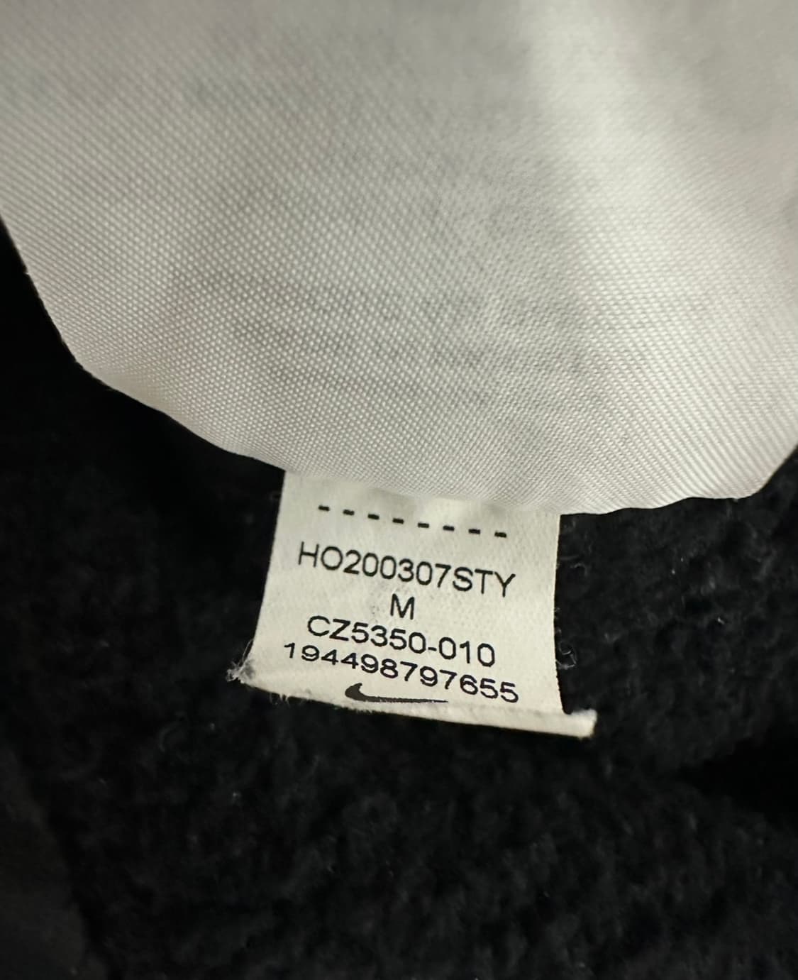 나이키 NRG 솔로스우시 블랙 후드티 상품이미지7