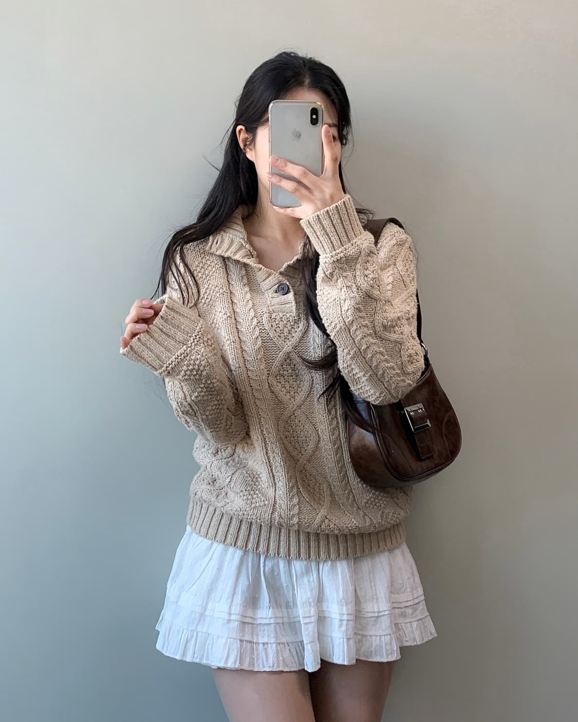 폴로 버튼업 니트 상품이미지2