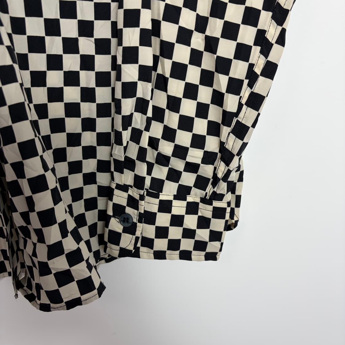 아네스베 체크 패턴 셔츠 상품이미지6