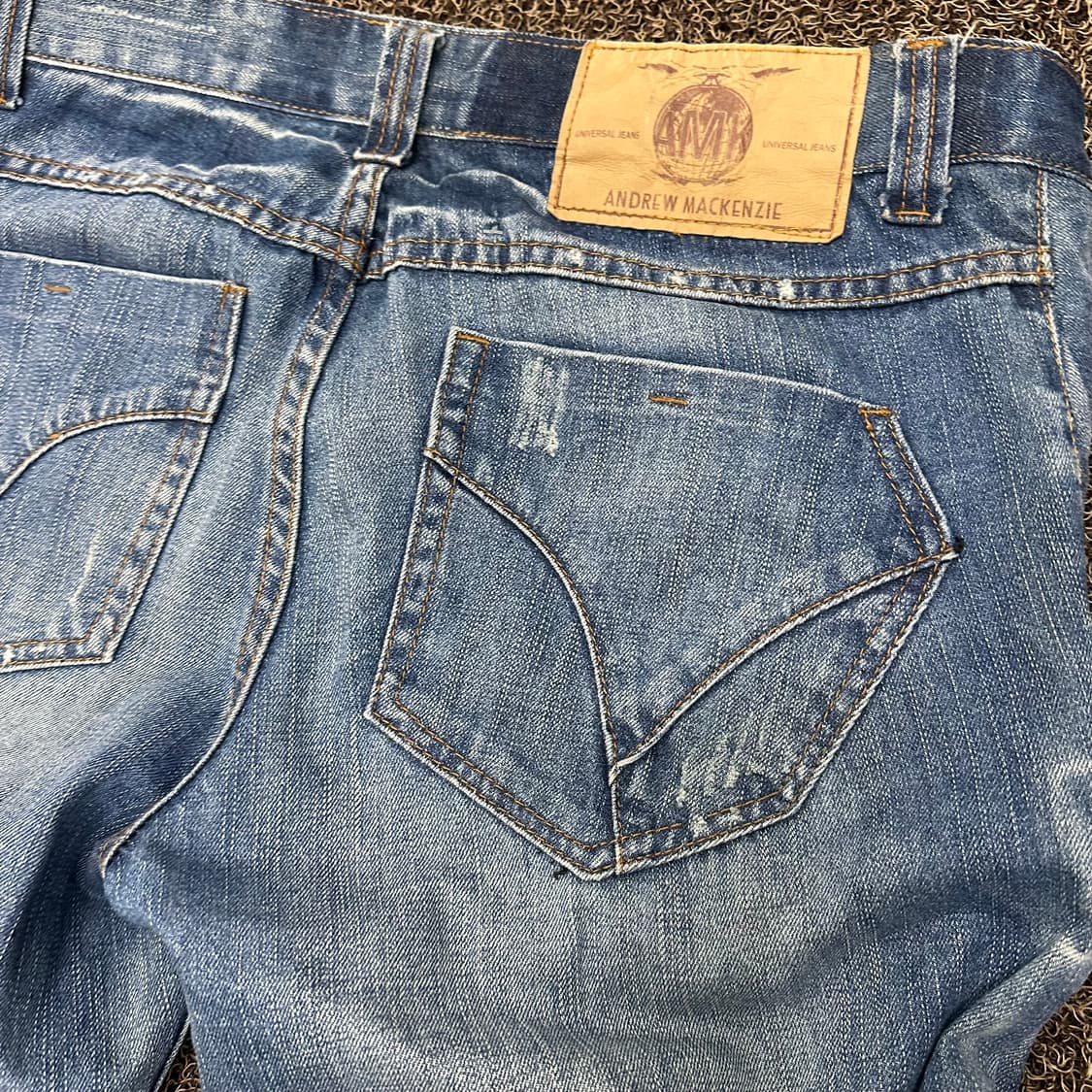 앤드류맥켄지 워싱 데님 청바지 2 사이즈 상품이미지8