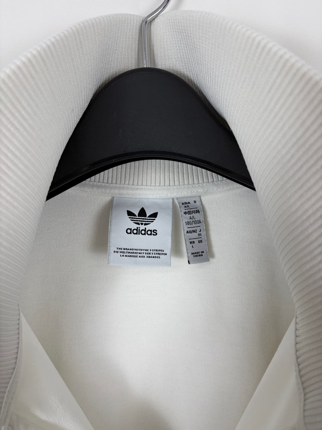 a10) 아디다스 베켄바우어 트랙탑 오프화이트 상품이미지5