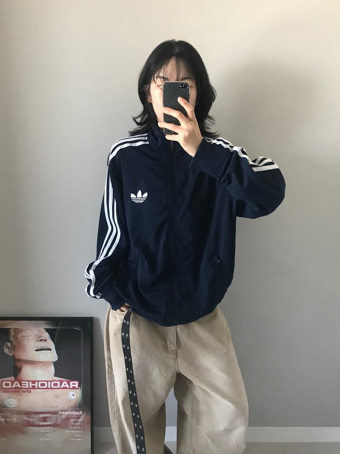 아디다스 파이어버드 네이비 트랙탑 져지 상품이미지3