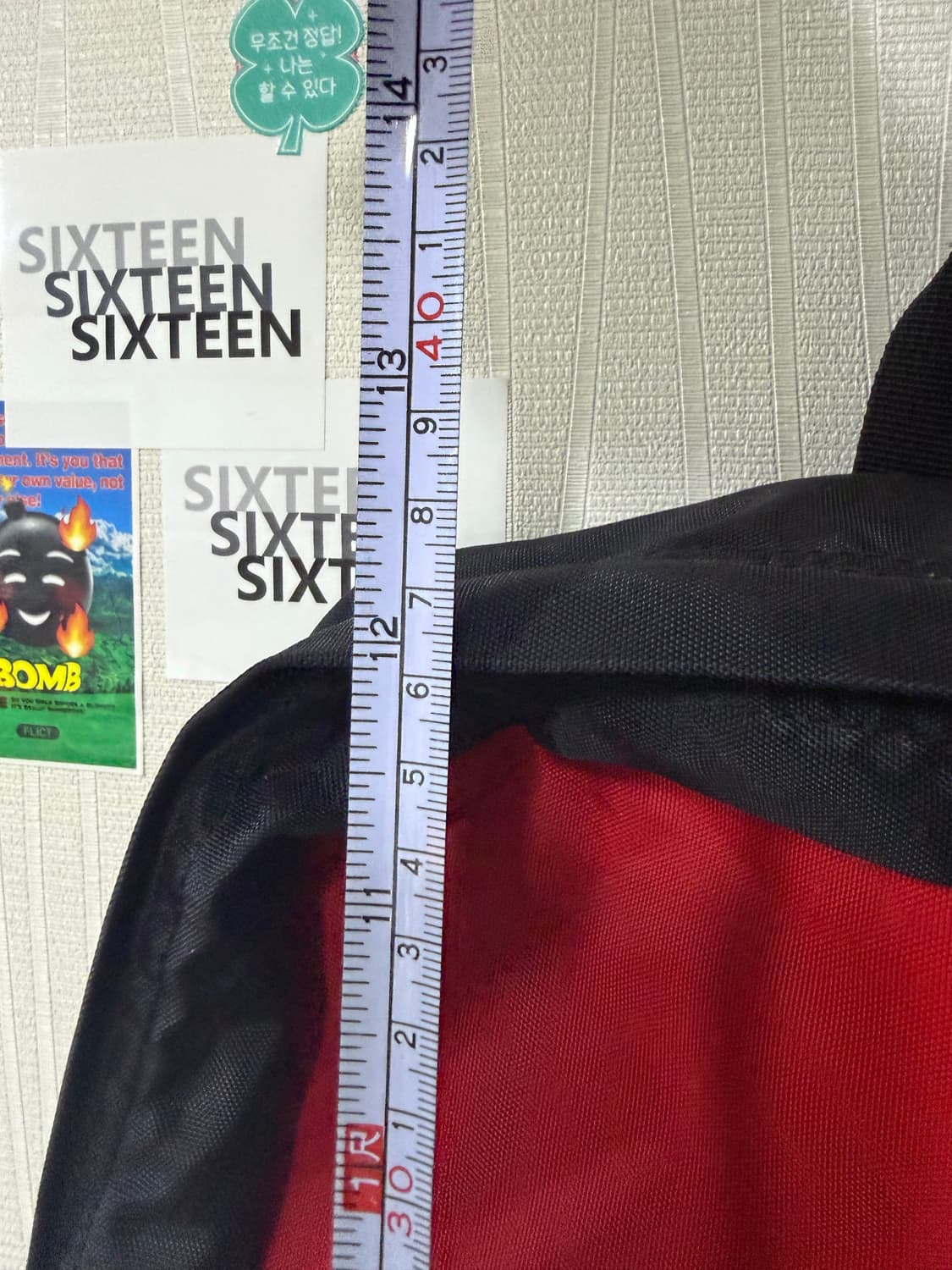 살로몬 크로스백 (레드/블랙) 상품이미지5