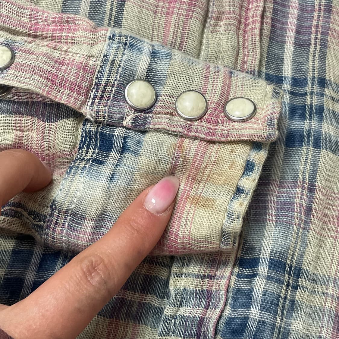 트루릴리젼 빈티지 웨스턴 포켓 셔츠 XS 상품이미지6