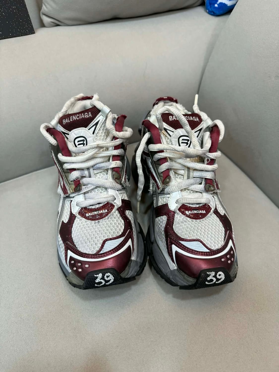 발렌시아가 러너 스니커즈 39사이즈  상품이미지4