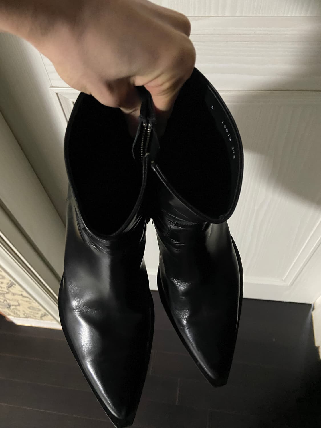 lostgarden victor black 레더부츠 상품이미지3