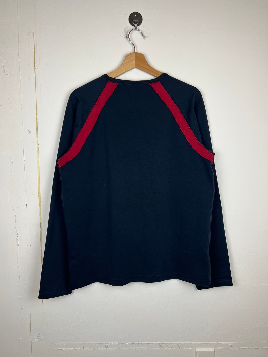 Armani Exchange 네이비 레터링 긴팔 티셔츠 L 상품이미지3