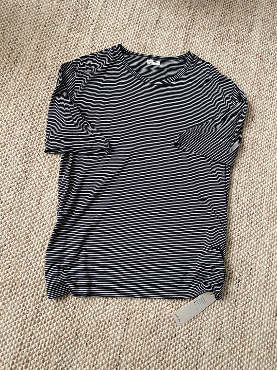 (4)MAATEE&SONS [새상품] SILK LOOSE TEE 상품이미지2