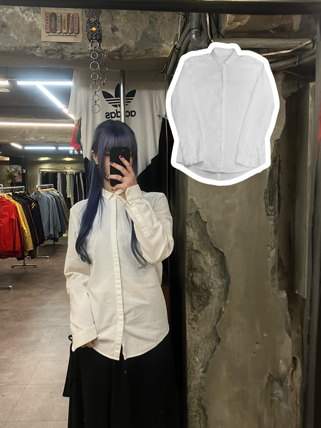 cos 코스 셔츠 화이트 #csz2284 상품이미지1