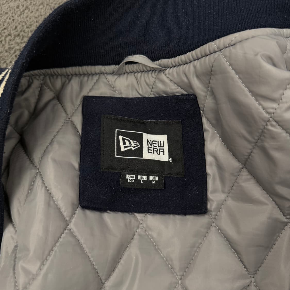 [정품/100] 뉴에라 LA다저스 빈티지 야구 바시티 점퍼 상품이미지4