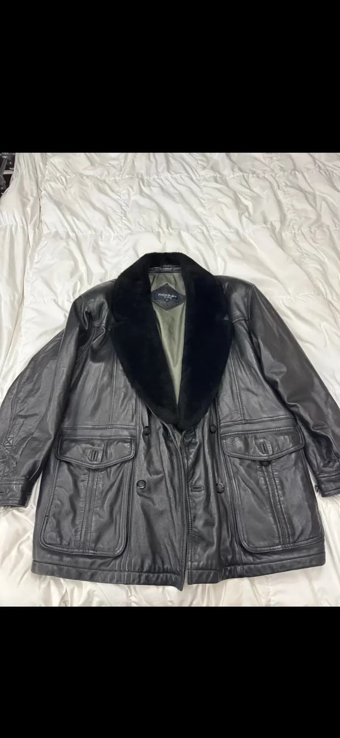 입생로랑가죽자켓 상품이미지1