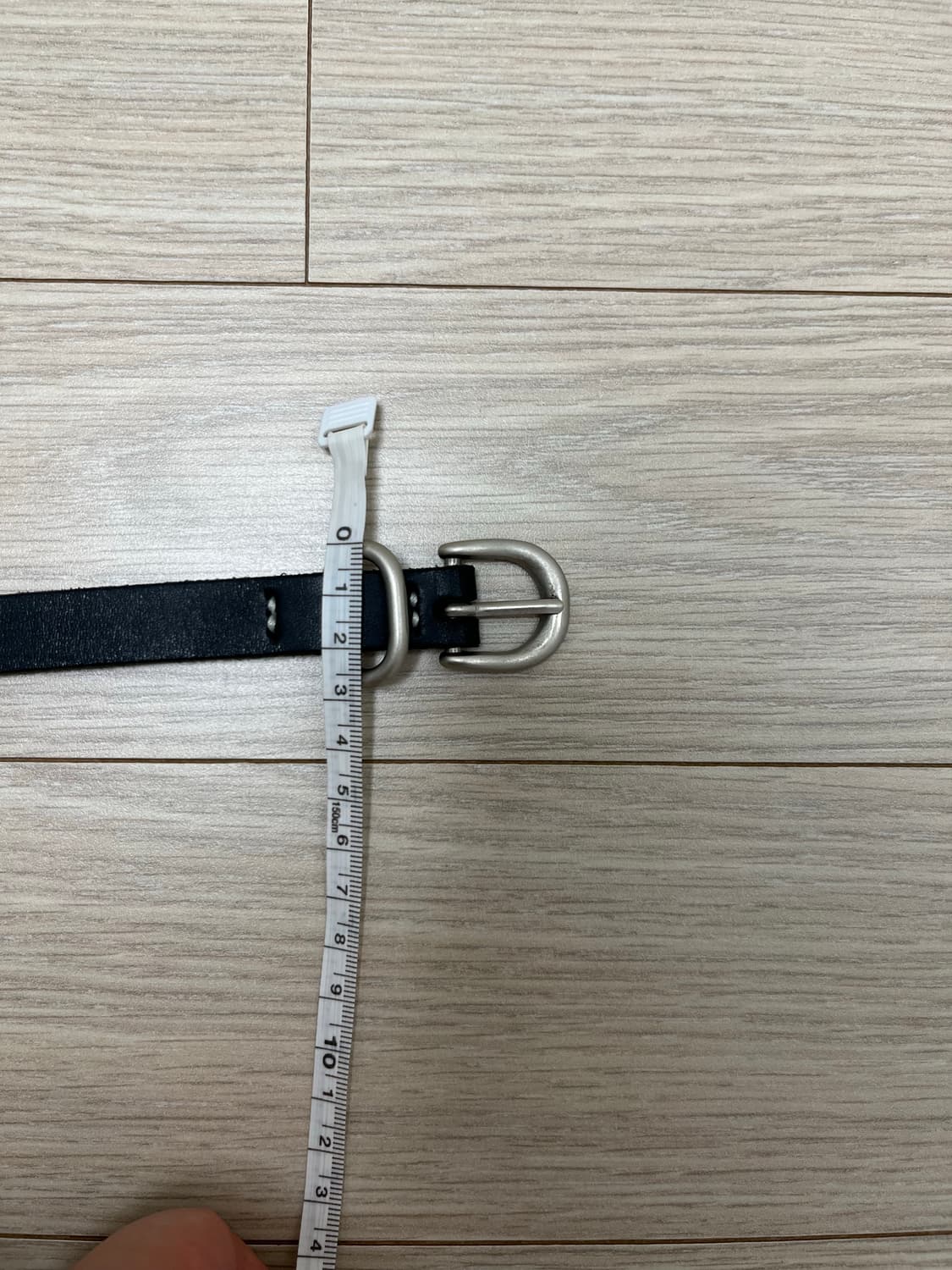 핸더스킴 가죽 벨트 (검정, 110cm) 상품이미지7