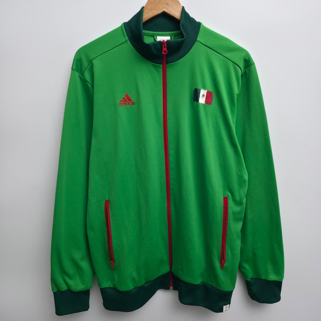 [L] 아디다스 멕시코 그린 져지 상품이미지1