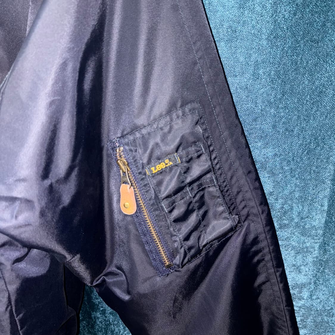 (M) 90s Lee 나일론 항공 점퍼 자켓 made in JAPAN 상품이미지4