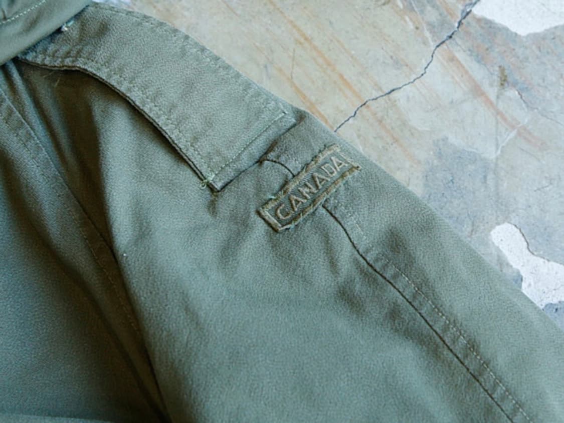[L] 70's 캐나다군 AFV crew 탱커 자켓 상품이미지5