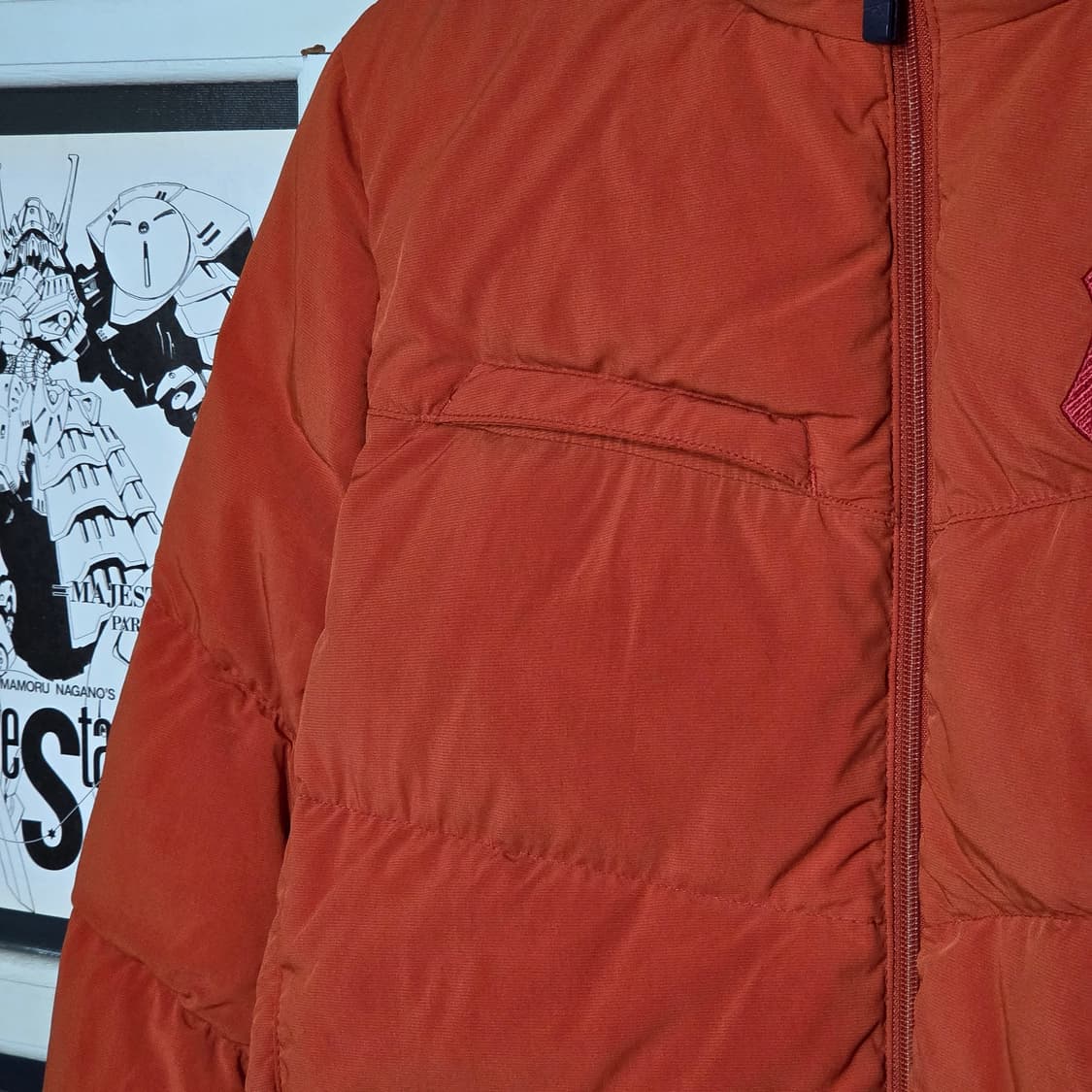 MLB 뉴욕양키스 오렌지 덕다운 패딩 상품이미지5