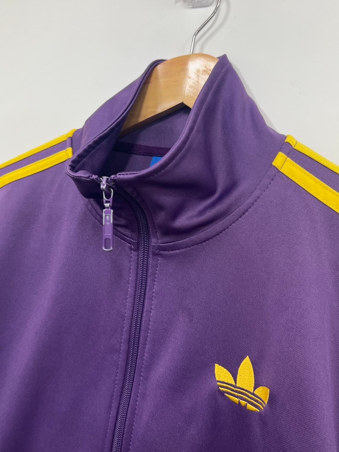 아디다스 3스트립 파이어버드 퍼플 트랙 져지  상품이미지3