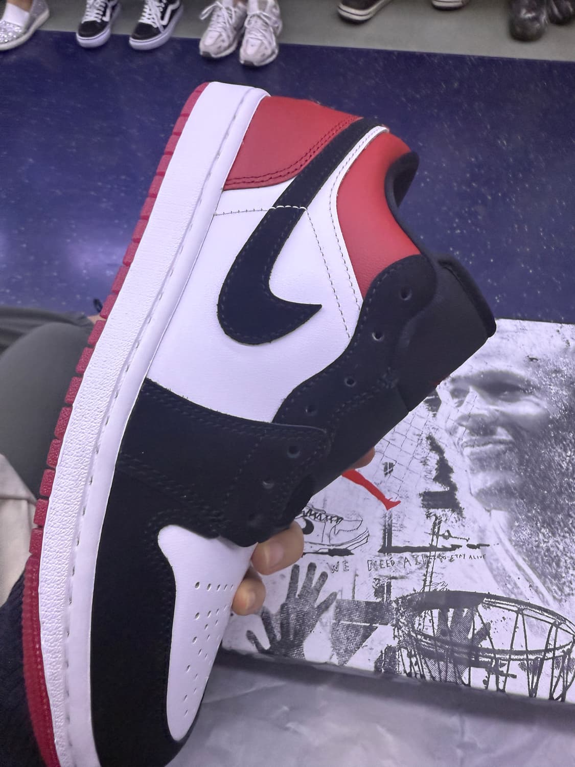 조던 1 레트로 로우 OG 블랙토 Jordan 1 Retro Low OG 상품이미지4