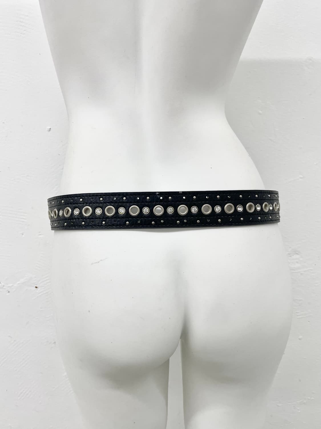 펑크 큐빅 스터드 버클 벨트 상품이미지4