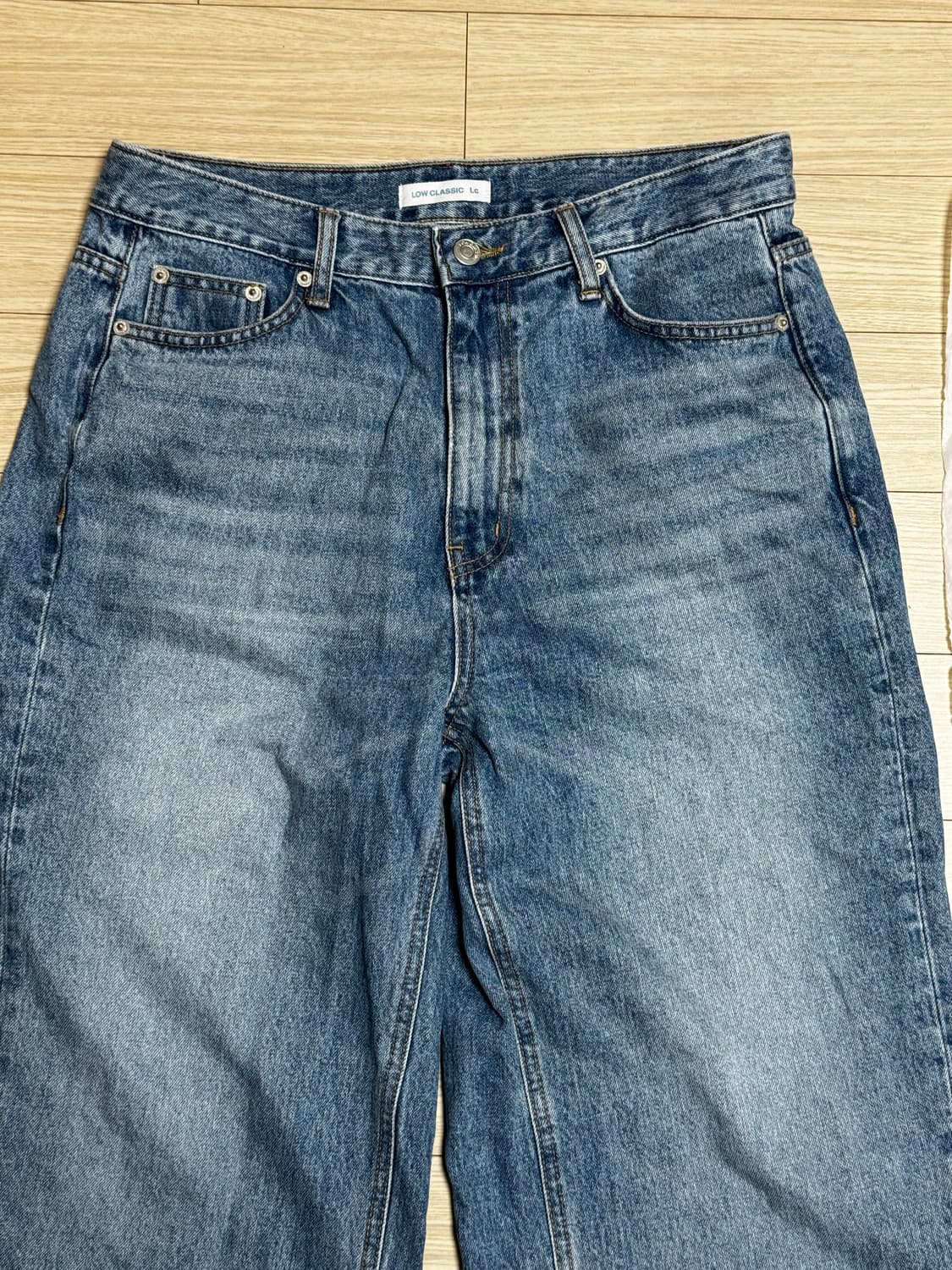 로우클래식 low classic WIDE-LEG JEANS_LIGHTXL 상품이미지6