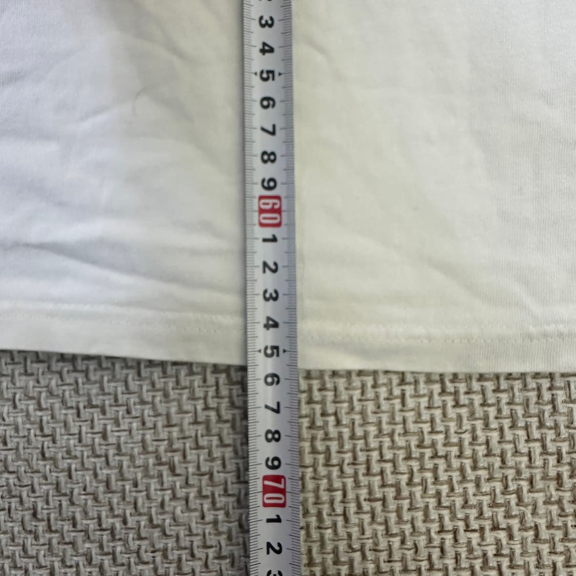 M 커버낫 화이트 로고 오버핏 반팔 0415D 상품이미지6