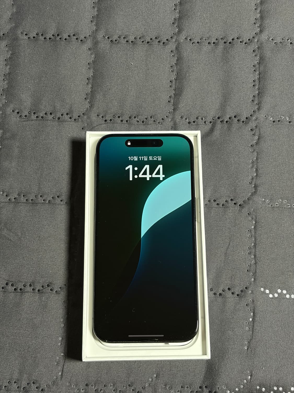 아이폰15 pro 프로 128 블랙 티타늄 상품이미지2