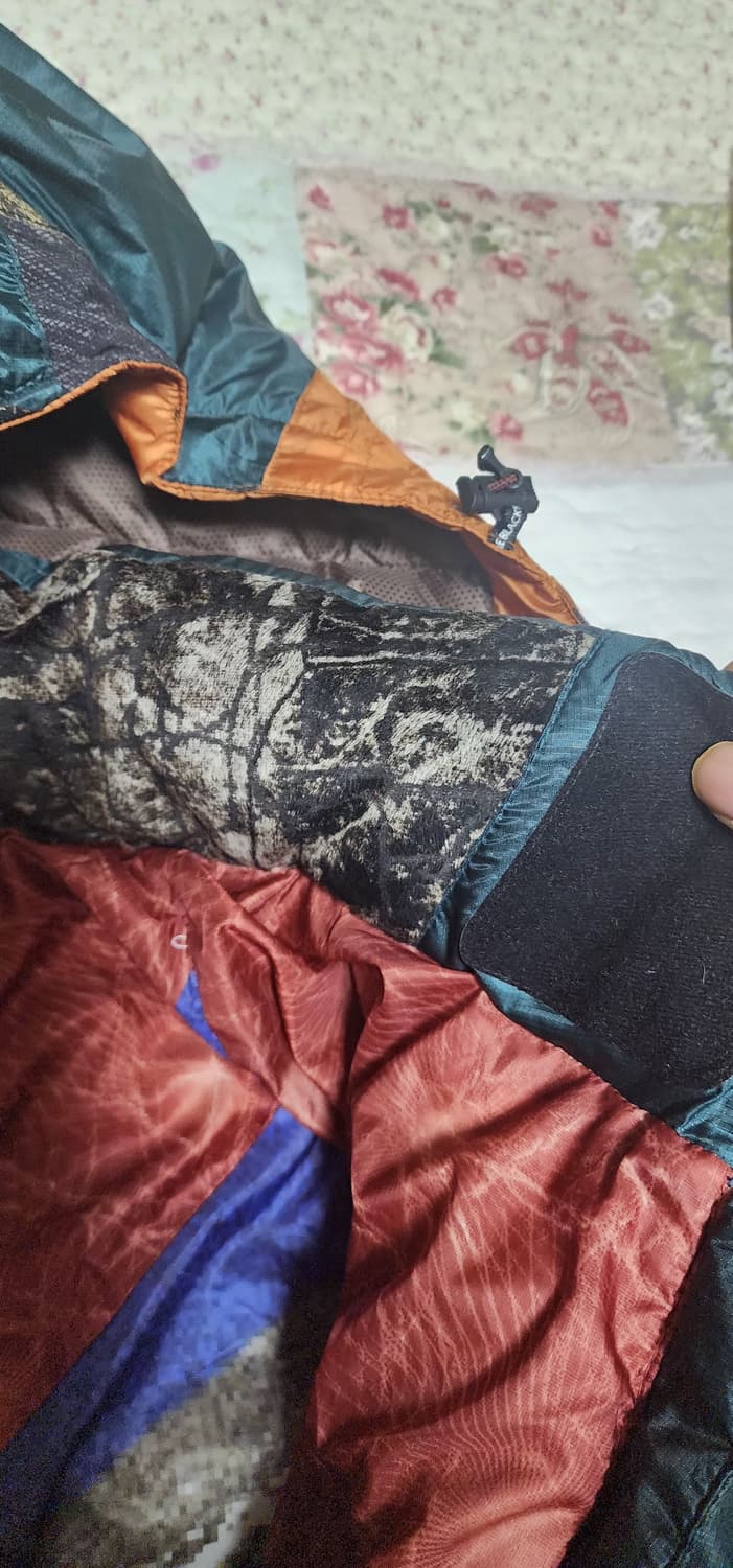 블랙야크 대장 프리미엄구스다운 패딩점퍼115 실측110새급 상품이미지8