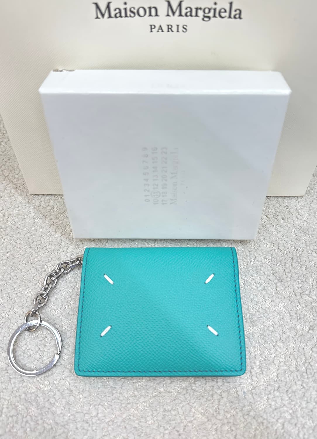 메종 마르지엘라 키링 카드지갑 민트 *정품* 상품이미지1