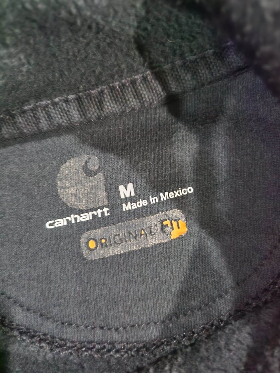 칼하트(Carhartt) 블랙 후드 티셔츠 상품이미지4