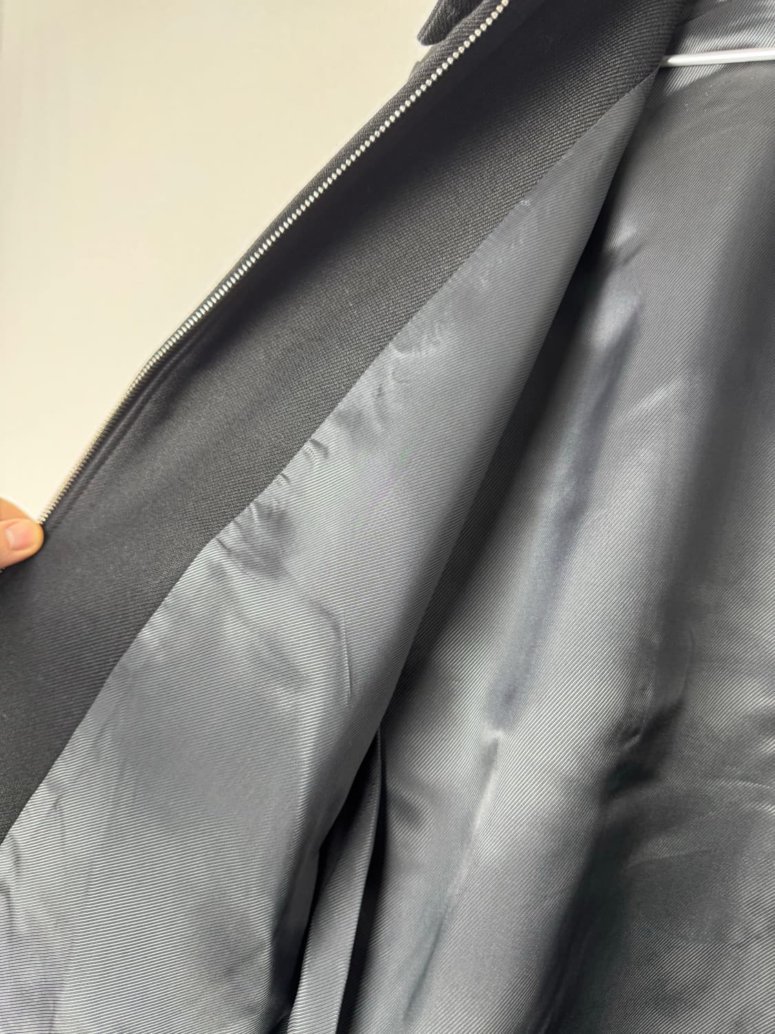 선플라워 울폴리 집업 블루종 S 상품이미지8