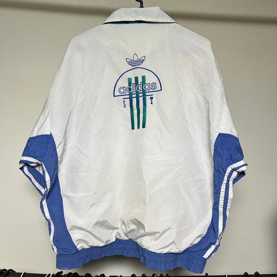 아디다스 올드스쿨 배색 바람막이 상품이미지2