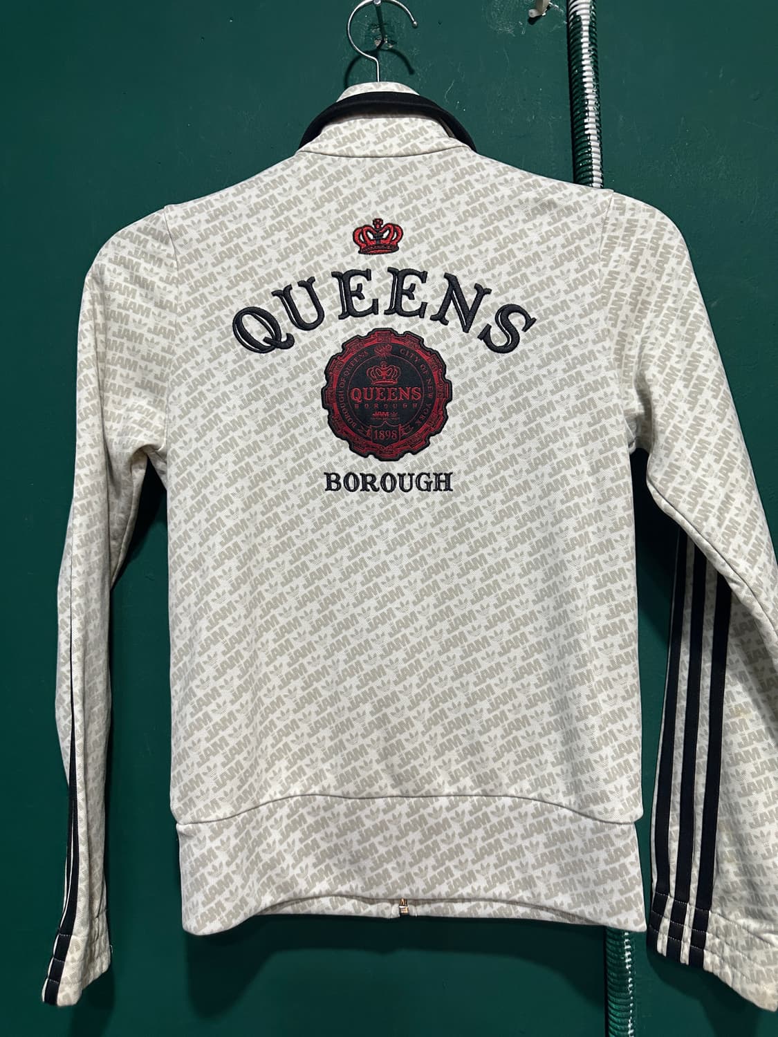 아디다스 한정판 잼퀸즈보로 크롭 트랙탑져지 85 상품이미지7