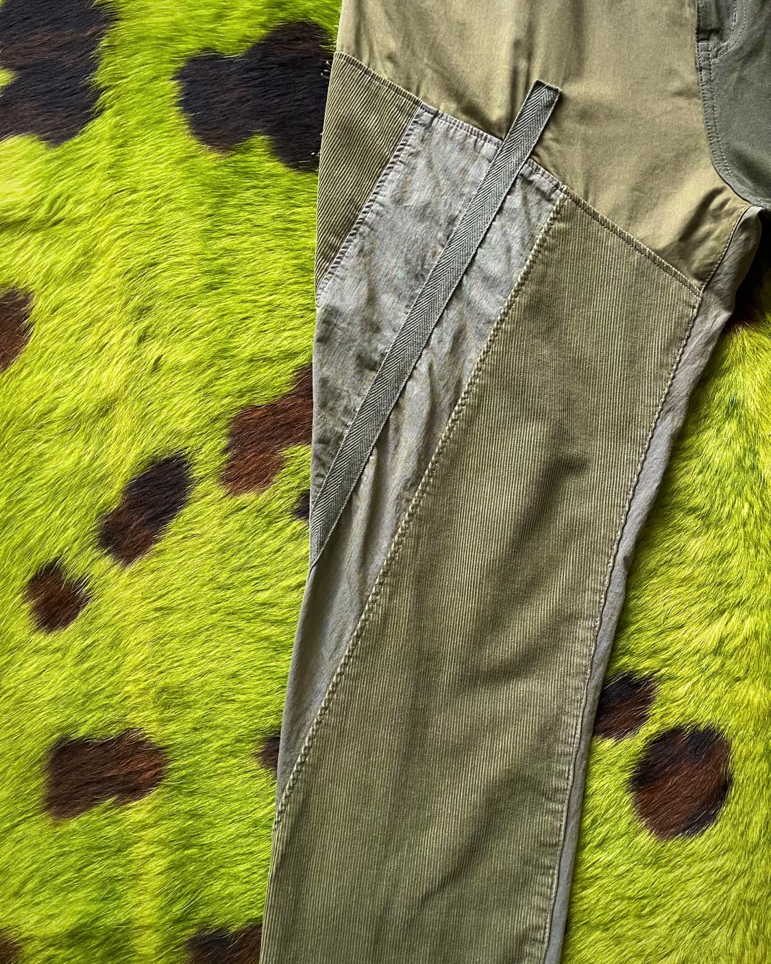 FRAP BOIS Archive Mixed Patch-Work Pants 상품이미지6