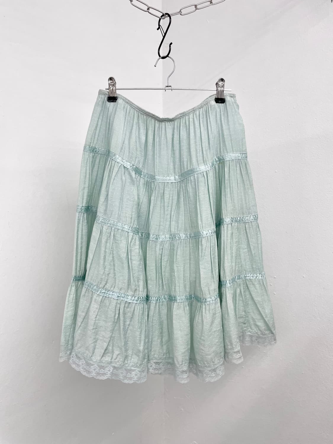 페어리 도트 레이스 캉캉 스커트 상품이미지5