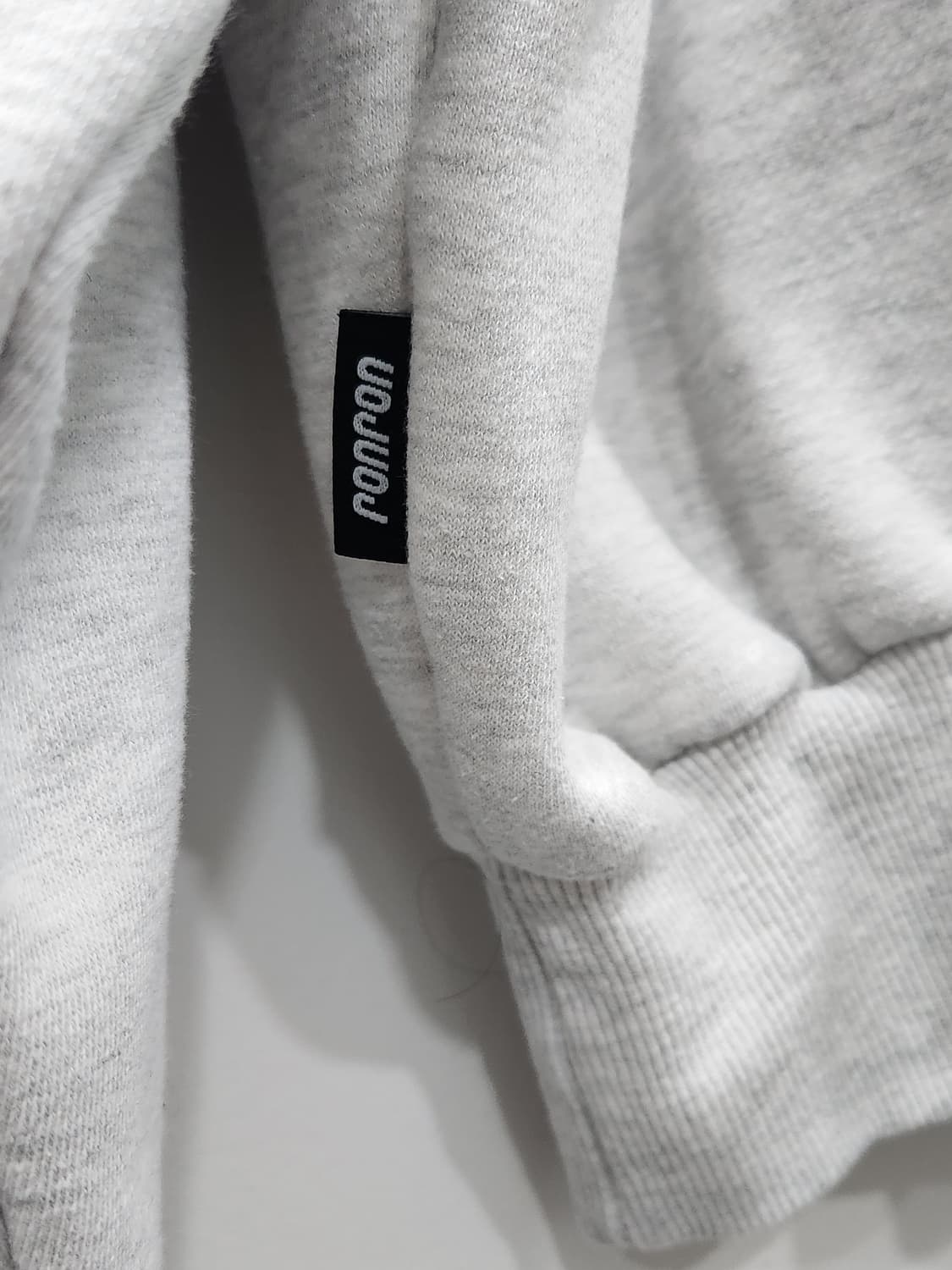 론론 반집업 크롭 기모 맨투맨  F  상품이미지5