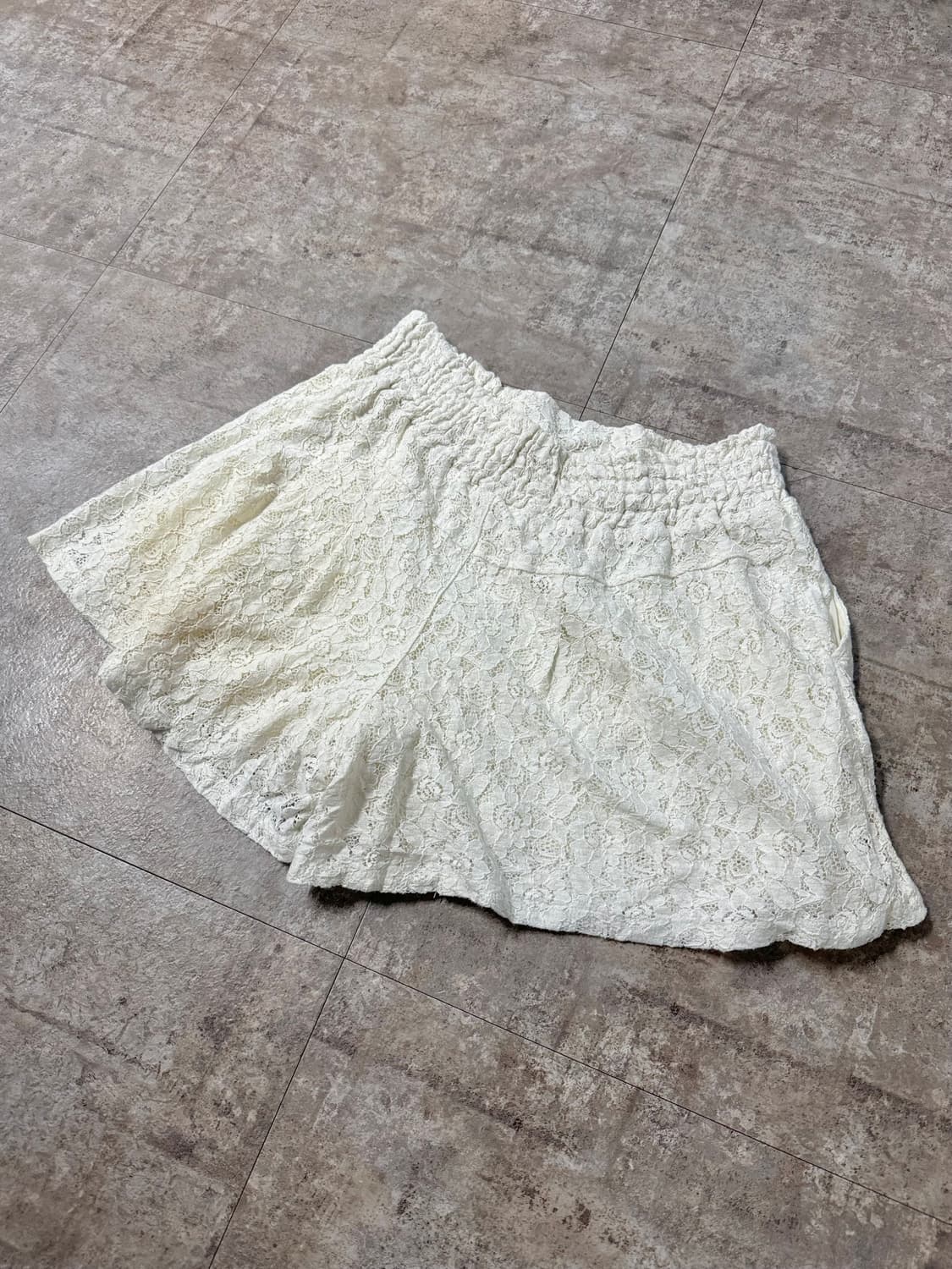 세실맥비 레이스/글리터 니트 쇼츠 2pcs SET 상품이미지7