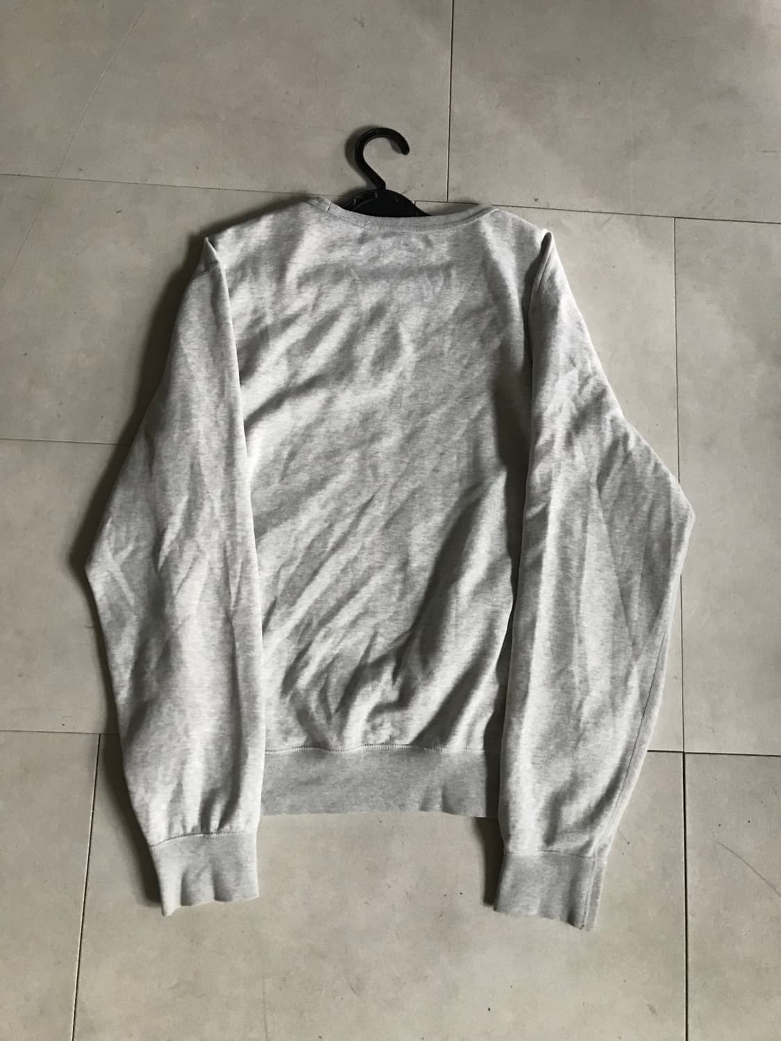 폴로 라이트그레이 맨투맨 상품이미지10