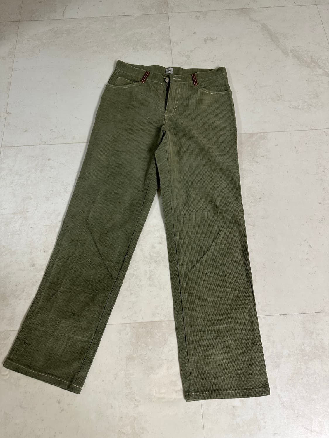 캘빈클라인 빈티지 코듀로이 레더포켓 데님 상품이미지3