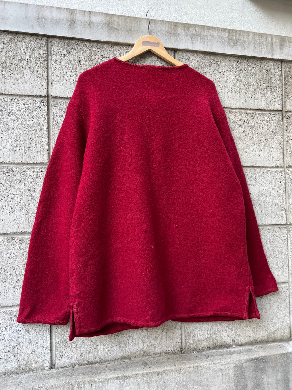 TEMPO REALE BOILED WOOL 빈티지보일드울자켓 상품이미지9