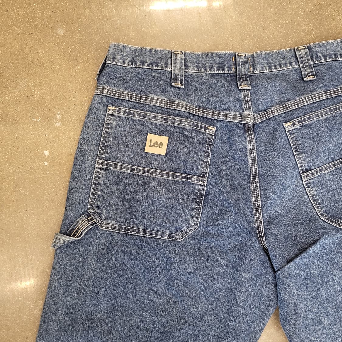 Lee 루즈핏 데님 청바지 진청 상품이미지6