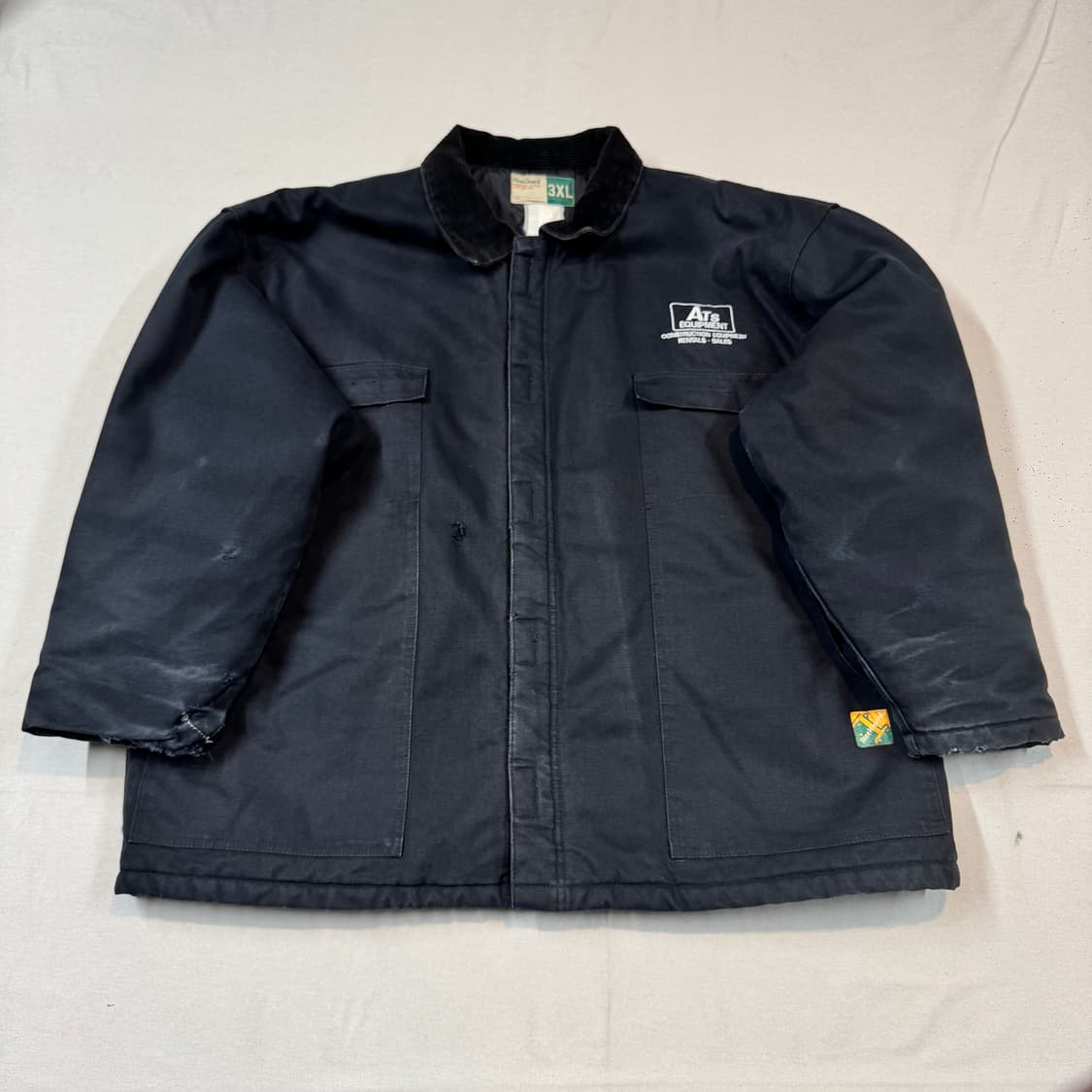 3XL) Wear Guard USA 빈티지 덕캔버스 워크 자켓 상품이미지1