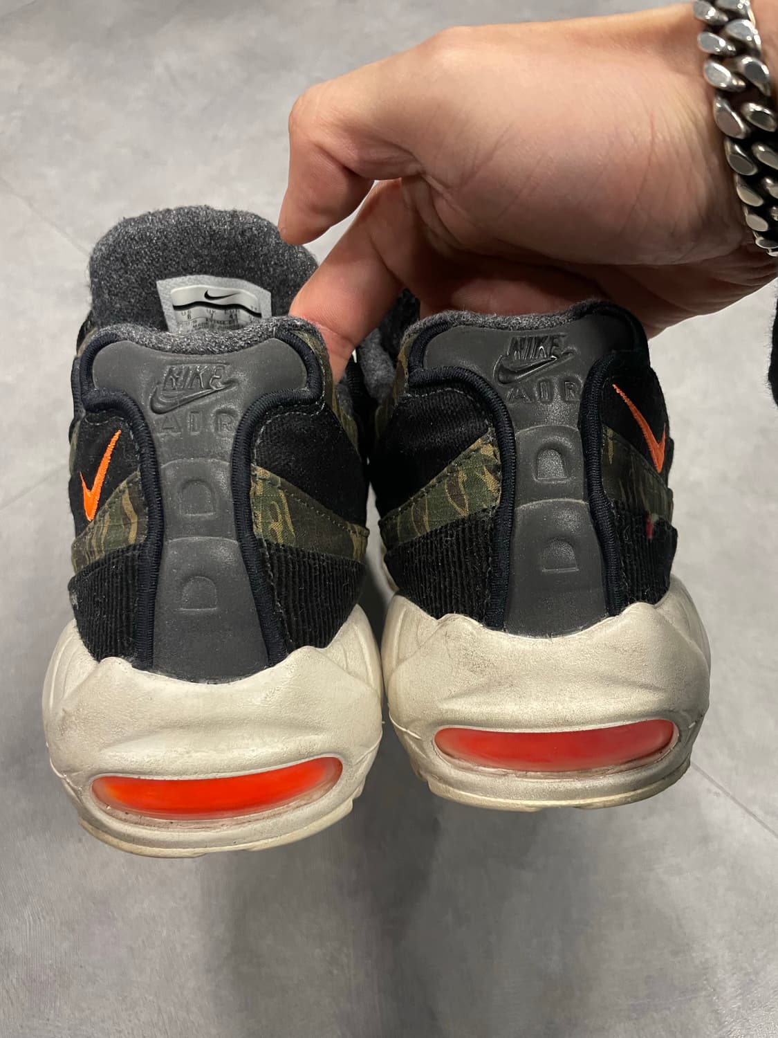 나이키x칼하트WIP 맥스 95 타이거카모 (260) 상품이미지3