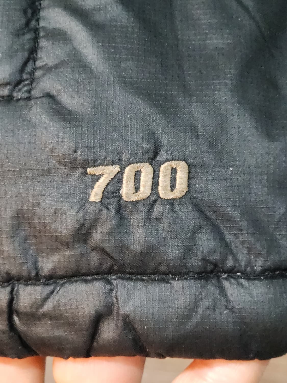 (L) 노스페이스 눕시 패딩조끼 블랙 700 구스다운 베스트  상품이미지5