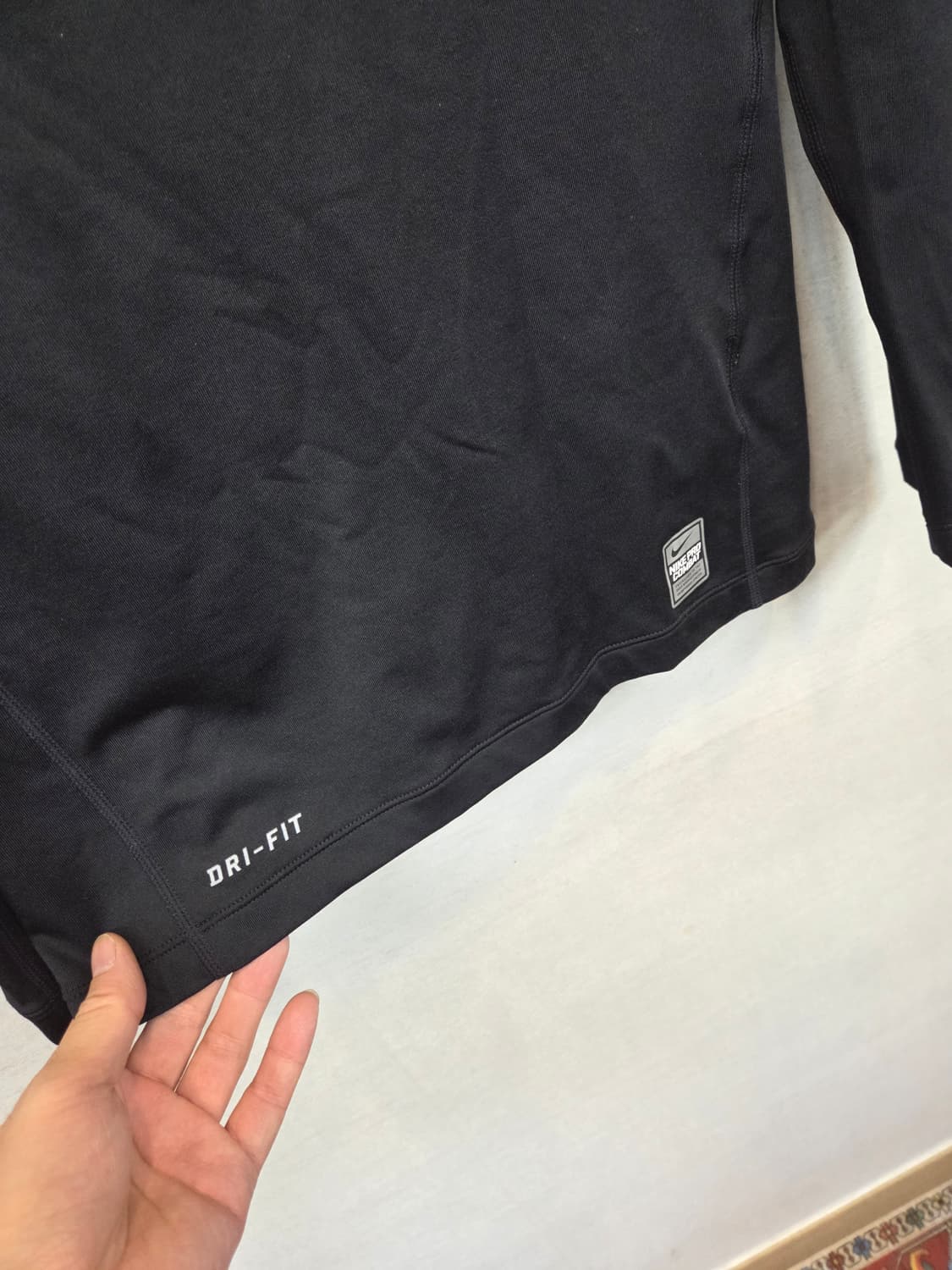 나이키 드라이핏 프로컴벳 안감약기모 하이넥 기능성 긴팔 m 상품이미지5