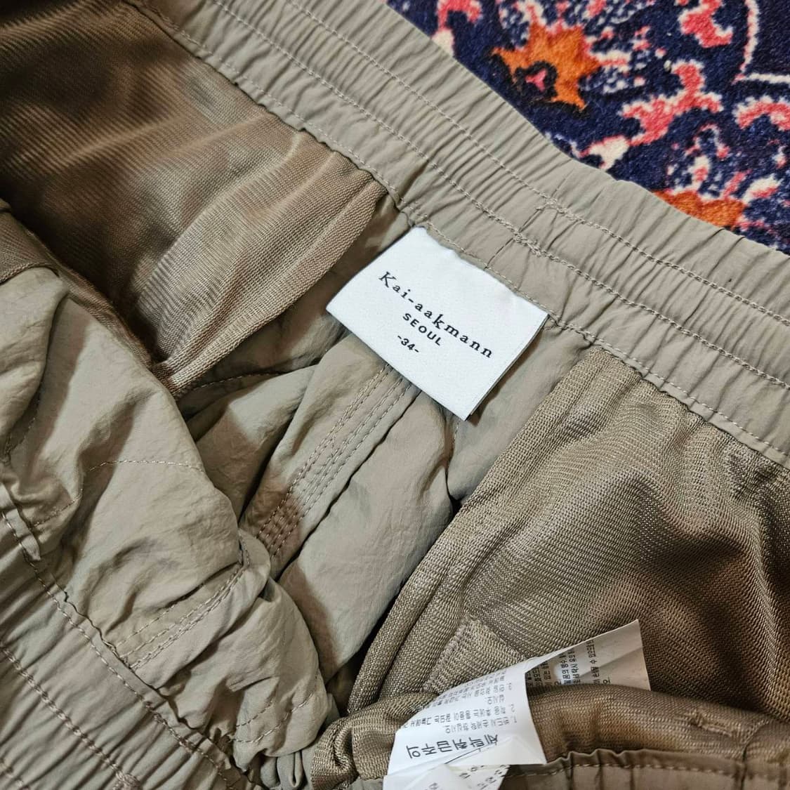 카이아크만 22fw 누빔 패딩 밴딩 팬츠 32~34size 상품이미지4