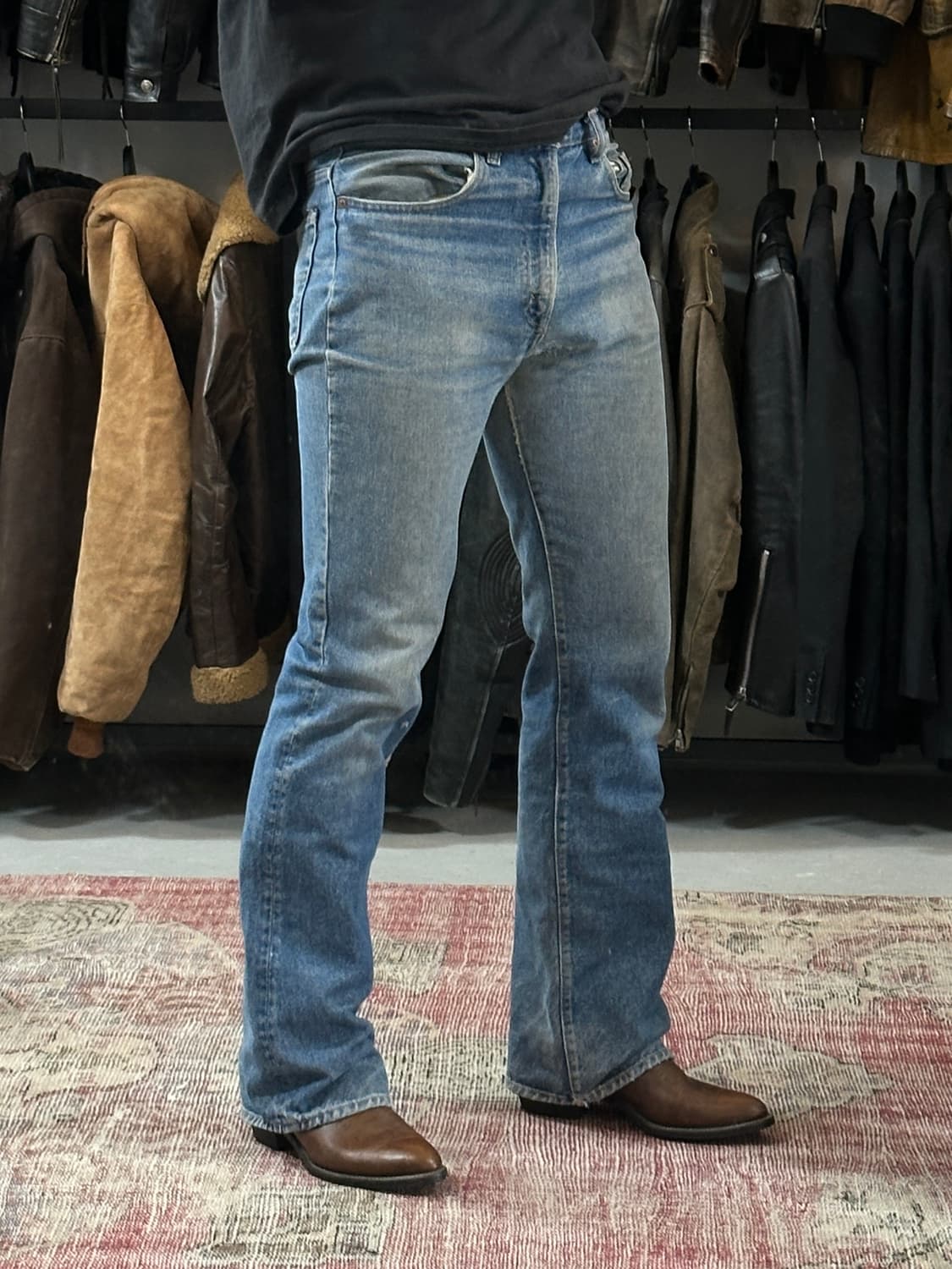 90's USA Made 레드윙 페코스 웨스턴 부츠 상품이미지10