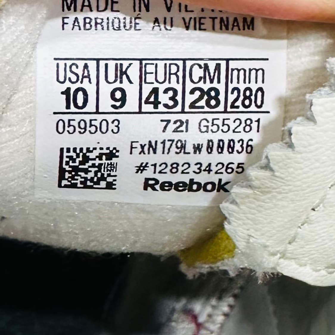 280) 리복 운동화 남성 남자 신발 레거시 GTX 버건디 상품이미지9