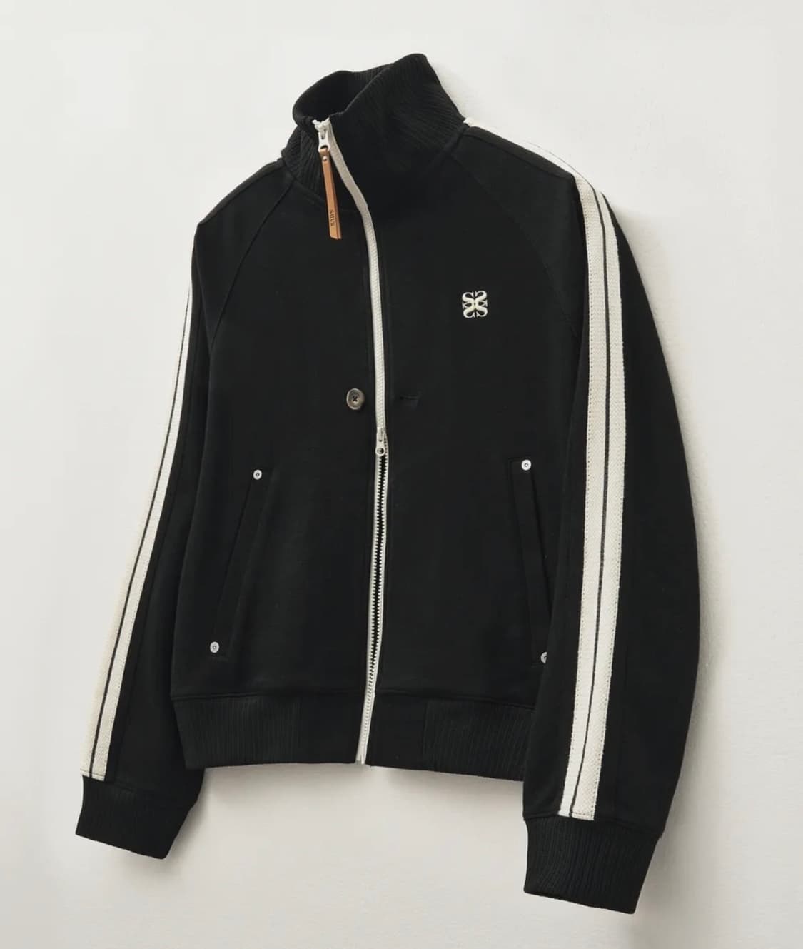 세터 satur 로턴 올 데이 트랙 집업 자켓 캐비어 블랙 s 상품이미지2