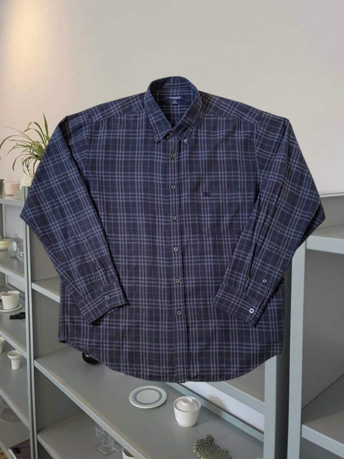 버버리 체크 셔츠 (Man 2XL) AB0134 상품이미지1